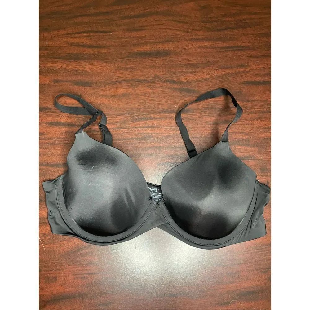 Maidenform Everyday Modern Demi Underwire Black Bra Size 36C